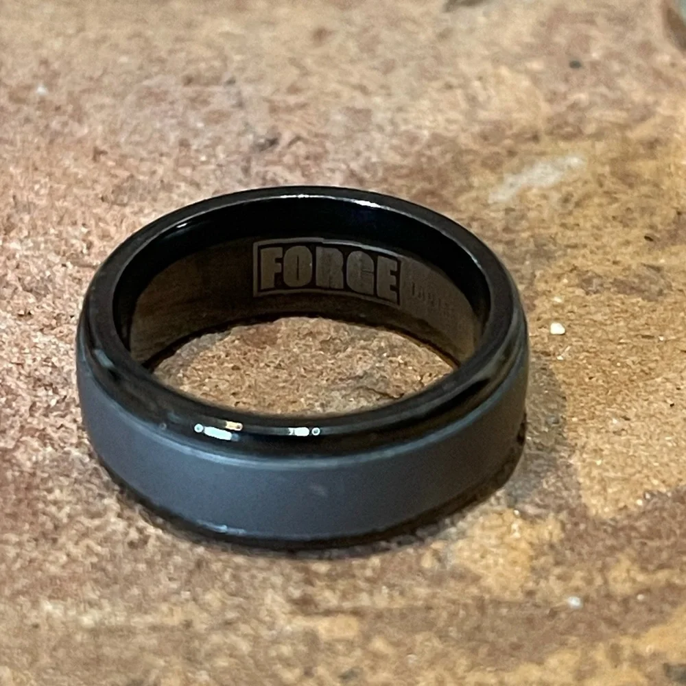 FORGE Tantalum Comfort-Fit Wedding Band